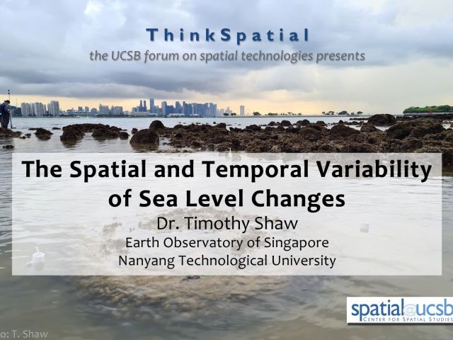 ThinkSpatial announcement: Timothy A. Shaw