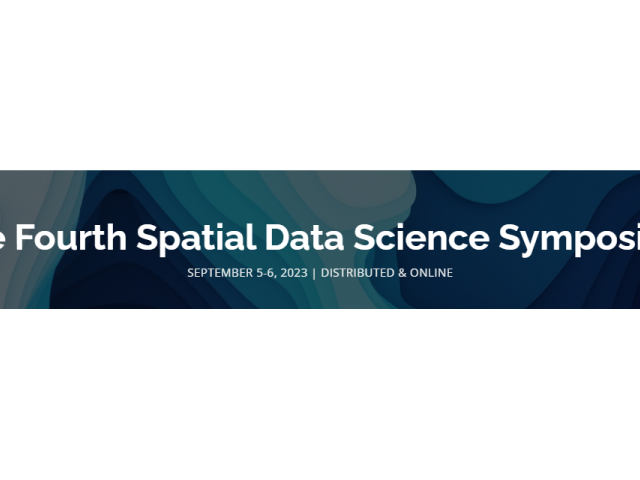 The 4th Spatial Data Science Symposium, September 5-6, 2023